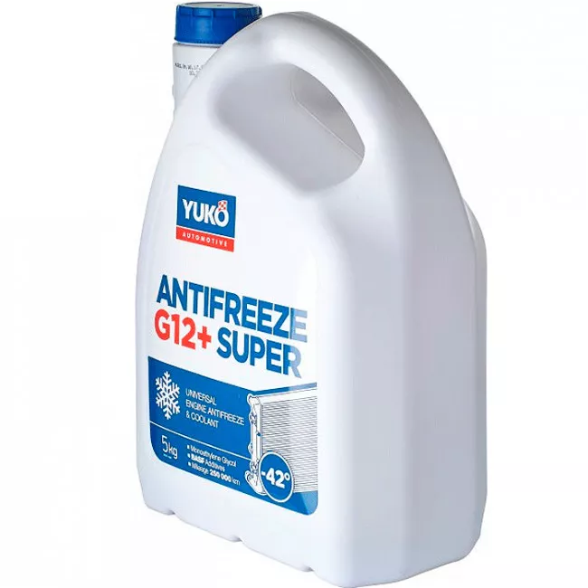 Антифриз Yuko Super G12+ -40°C червоний 5л (4820070248227)