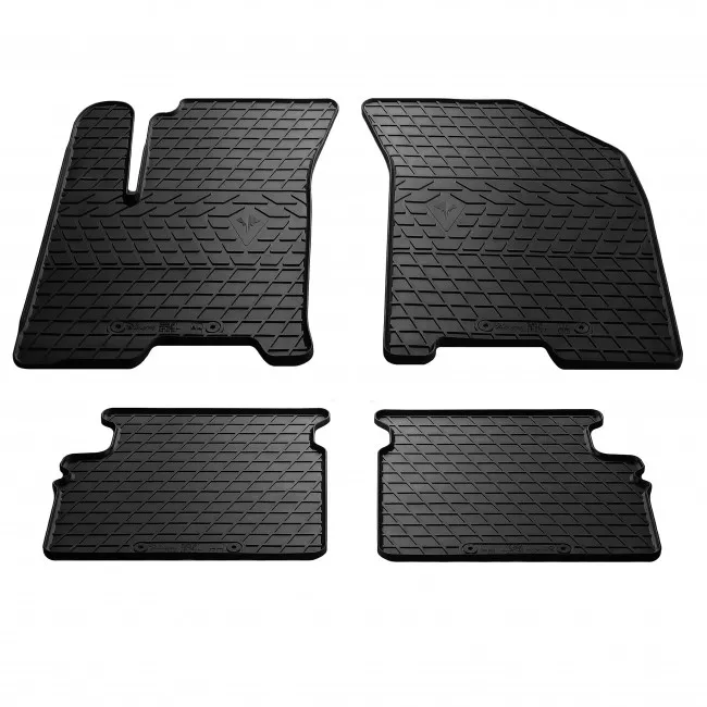 Автоковрики Stingray Chevrolet Aveo (T200) 2002-2008 4 шт черные (1002054)
