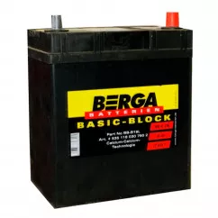 Автомобильный аккумулятор BERGA Basicblock 35Аh (-/+) 300A (535118030)