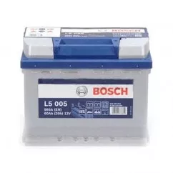 Аккумулятор Bosch 6СТ-60Ah (-/+) (0 092 L50 050)