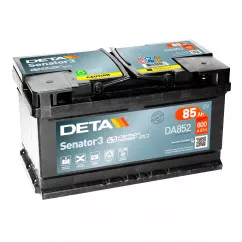 Аккумулятор DETA Senator 3 6CT-85Ah (-/+) (DA852)