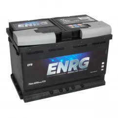 Акумулятор ENRG EFB 6СТ-70Ah (-/+) (ENRG570500065)
