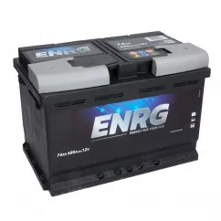 Автомобильный аккумулятор ENRG 12В 74AH АзЕ 680А BUDGET (ENRG574104068)