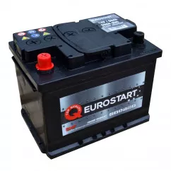 Акумуляторний блок Eurostart 6СТ-60Ah (+/-) (560065055)