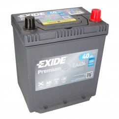 Автомобильный аккумулятор EXIDE 6СТ-40 АзЕ PREMIUM (EA406)