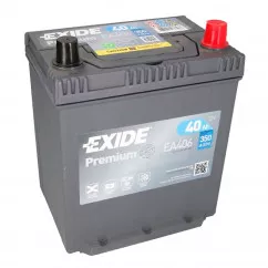 Акумулятор Exide Premium 6СТ-40Ah (-/+) (EA406)