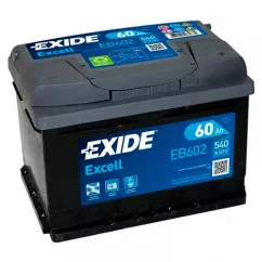 Автомобильный аккумулятор EXIDE 6СТ-60 АзЕ (EB602)