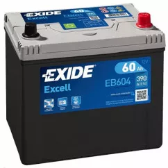 Акумулятор Exide Excell 6СТ-60Ah (-/+) (EB604)