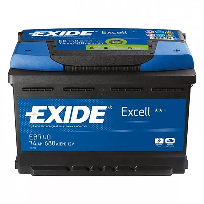 Автомобильный аккумулятор EXIDE Excell 6СТ-74Ah АзЕ (EB740)
