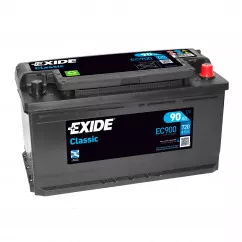Акумулятор Exide Premium 6СТ-90Ah (-/+) (EA900)