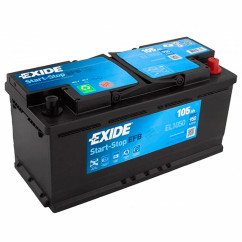 Автомобильный аккумулятор EXIDE Start-Stop EFB 6СТ-105Ah АзЕ 950A (EN) EL1050 (76064)