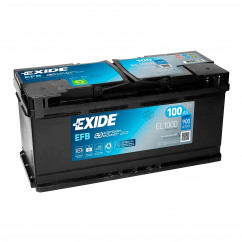 Автомобильный аккумулятор EXIDE Start-Stop EFB Carbon Boost 2.0 6СТ-100Ah АзЕ 900A EL1000 (76063)