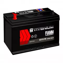 Автомобільний акумулятор Fiamm Titanium Black D31X 95 6СТ-95Ah 760A (7905195)