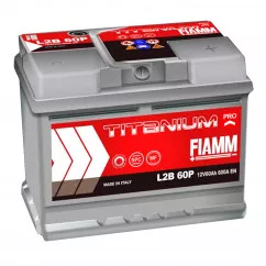 Автомобильный аккумулятор Fiamm Titanium PRO L2B 60P 6СТ-60Ah 600А Аз (7905998)