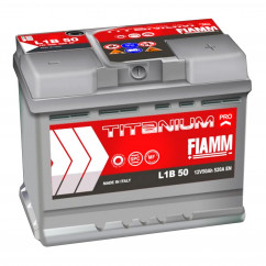 Автомобильный аккумулятор Fiamm Titanium Pro L1B-50 6СТ-50Ah 520А АзЕ (7905144)