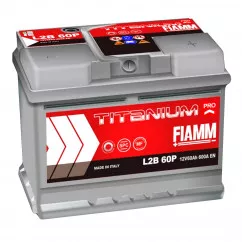 Автомобильный аккумулятор Fiamm Titanium Pro L2B 60P 6СТ-60Ah 600А АзЕ (7905149)