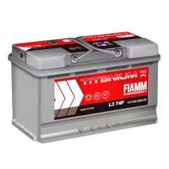 Автомобильный аккумулятор Fiamm Titanium Pro L3 74P 6СТ-74Ah 680А АзЕ (7905154)
