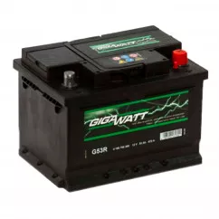 Акумулятор Gigawatt 6СТ-53Ah (-/+) (0185755300)