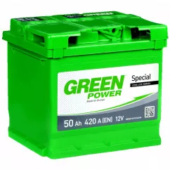 Акумулятор Green Power 6СТ-50Ah (-/+) (000022355)