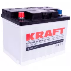 Акумулятор Kraft 6СТ-60Ah (+/-) (76320)