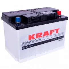 Автомобильный аккумулятор KRAFT 6СТ-77Ah 780A АзЕ (EN) (76322)