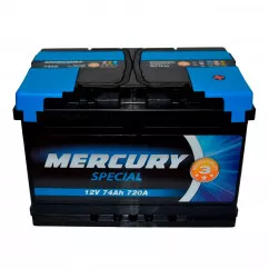 Аккумулятор Mercury Special 6СТ-74Ah (-/+) (25922)