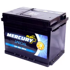 Автомобільний акумулятор MERCURY SPECIAL Plus 6СТ-62Ah 580A АзЕ (EN) (P47298)