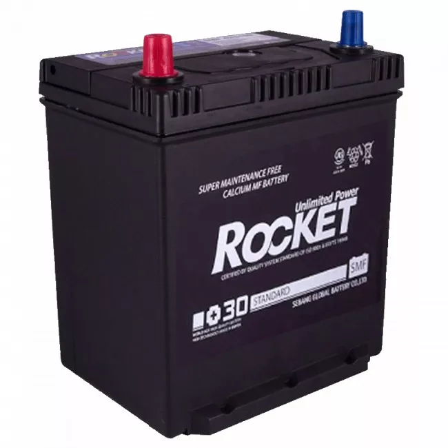 Автомобильный аккумулятор ROCKET Japan 6СТ-40Ah Аз (SMF 42B19R) Автомобильный аккумулятор ROCKET Japan 6СТ-40Ah Аз (SMF 42B19R)