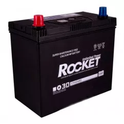 Автомобильный аккумулятор ROCKET Japan 6СТ-45Ah Аз 410A (CCA) (SMF 55B24RS)