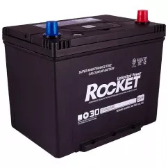 Автомобильный аккумулятор ROCKET Japan 6СТ-70Ah АзЕ 600A (CCA) (SMF 80D26L) (58178)