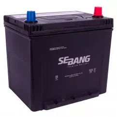 Автомобільний акумулятор SEBANG Japan 6СТ-60Ah АзЕ ASIA 500A (CCA) (SMF 55D23L) (77948)
