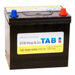 Автомобильный аккумулятор TAB 6CT - 60Аh 600А АзЕ EFB Start-Stop (212860)