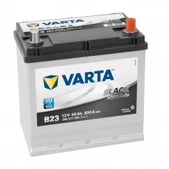 Автомобільний акумулятор Varta Black Dynamic B23 6СТ-45Ah 300А (545077030)