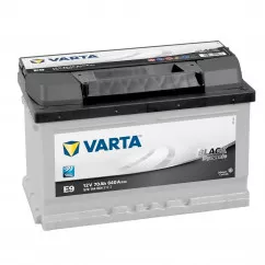 Автомобильный аккумулятор Varta Black Dynamic E9 6СТ-70Ah 640A АзЕ (570144064)