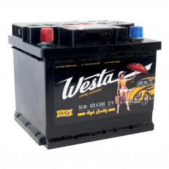 Аккумулятор Westa Standard 6CT-50Ah (+/-)