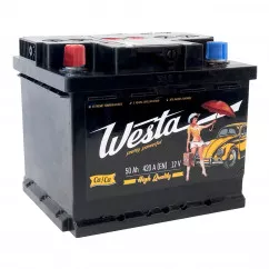 Автомобільний акумулятор WESTA 6CT-50 АЗ Аз standard (WST5001LB1)