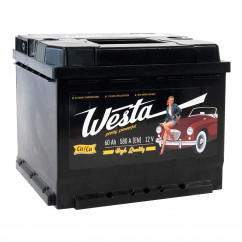 Аккумулятор WESTA Standard 6CT-60Ah (-/+)