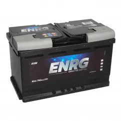 Автомобільний акумулятор ENRG 12В 80АН 760А АзЕ AGM (ENRG580901076)
