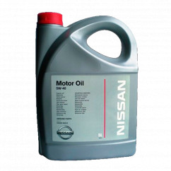 Масло моторное NISSAN Motor oil 5W-40 5л (KE90090042)