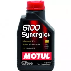 Масло моторное MOTUL 6100 Synergie+ SAE 10W-40 2л (839421)