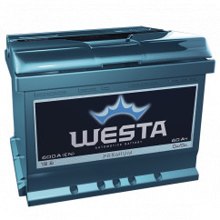 Автомобильный аккумулятор WESTA 6CT-60Аh Аз 600A (12832) (WPR6001LB2)