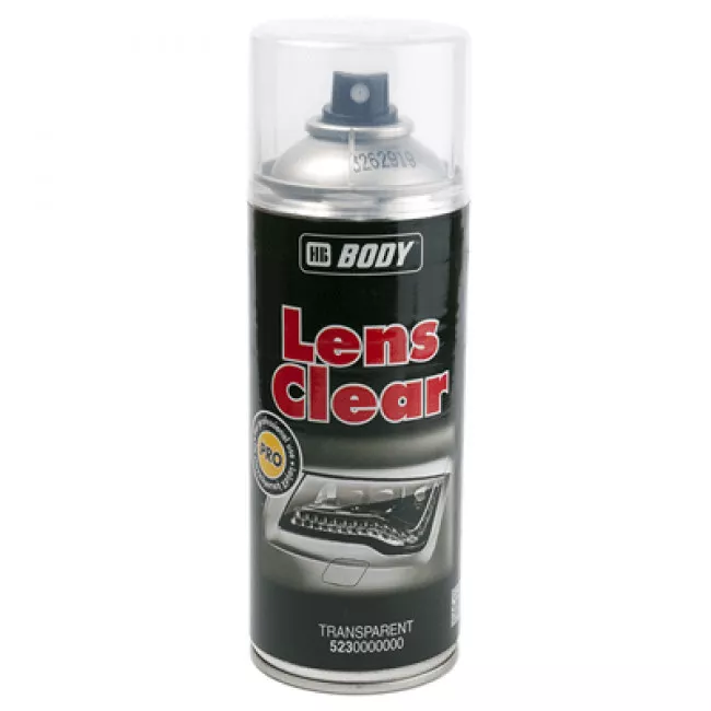 Аэрозольная краска BODY LENS CLEAR для восстановления фар прозрачная 0,4 л (509109)
