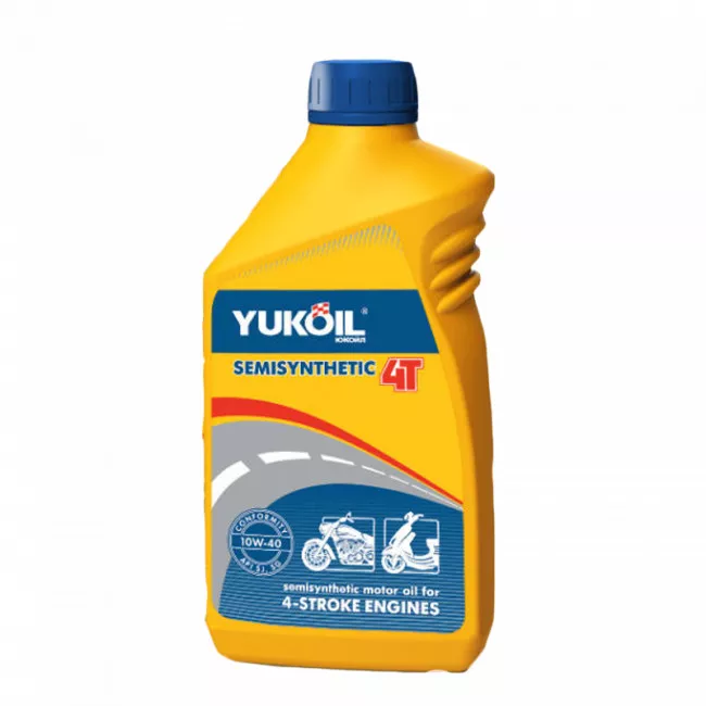 Моторна олива Yukoil Semisynthetic 4Т 10W-40 API SJ 1л Моторна олива Yukoil Semisynthetic 4Т 10W-40 API SJ 1л