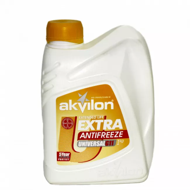 Антифриз AKVILON G11 -40 желтый 1л