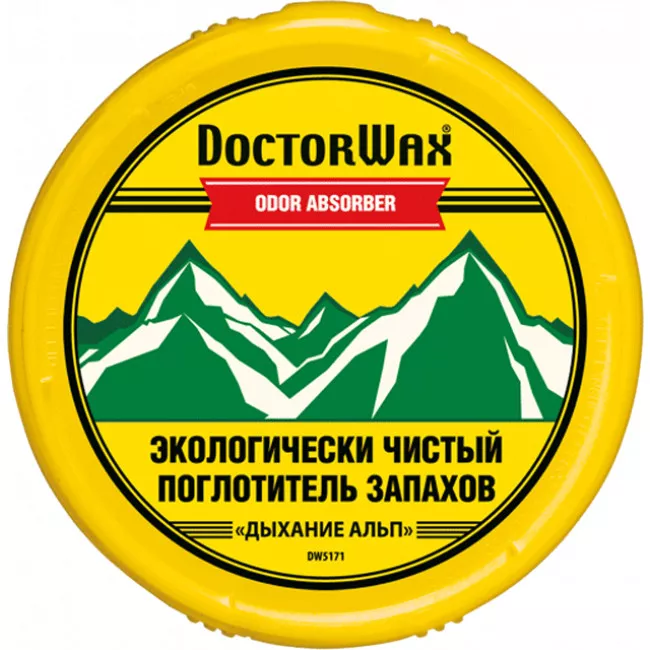 Поглотитель запаха DOCTORWAX "Дыхание Альп" (DW5171) Поглотитель запаха DOCTORWAX "Дыхание Альп" (DW5171)