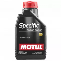 Моторное масло Motul Specific 508 00 509 00 0W-20 1л (867211)