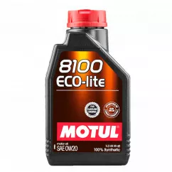 Олива моторна MOTUL 8100 Eco-lite SAE 0W20 1л (841111)