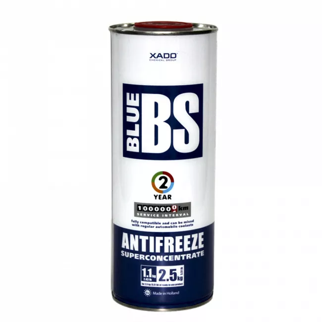 Антифриз XADO Blue BS G11 -80°C синий 1л (ХА50002) Антифриз XADO Blue BS G11 -80°C синий 1л (ХА50002)