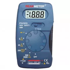 Цифровой карманный мультиметр PROTESTER (PM300)