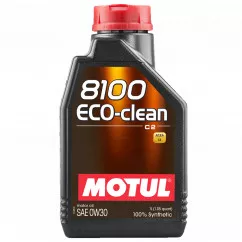 Олива моторна MOTUL 8100 Eco-clean SAE 0W30 1л (868011)